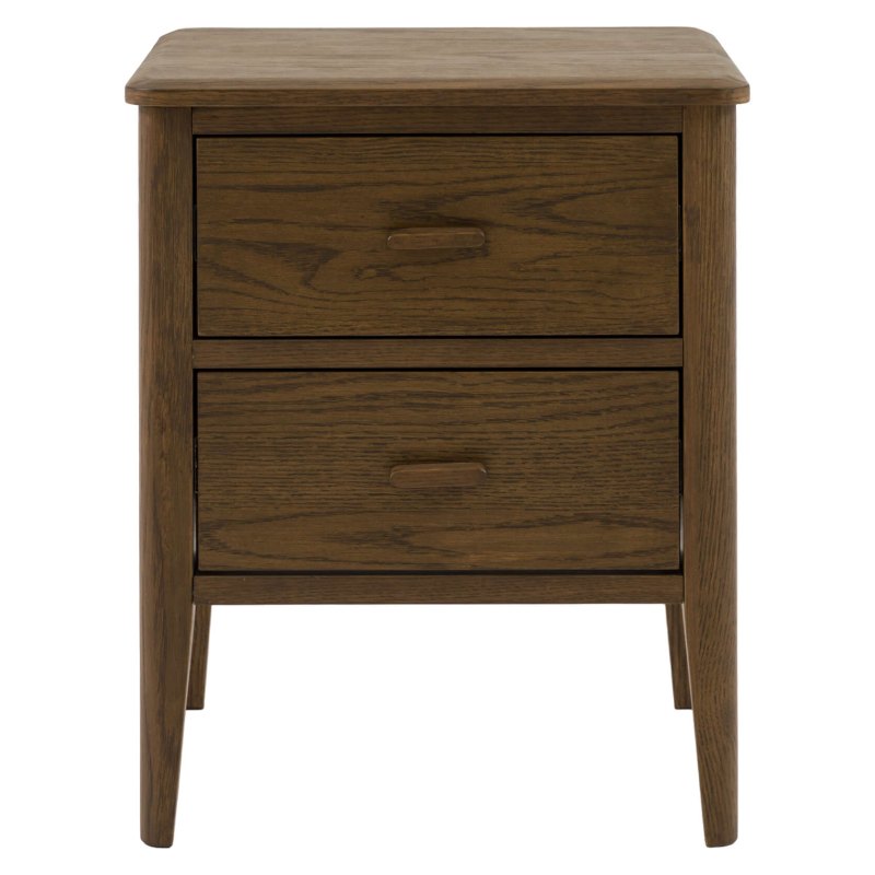 Camden Walnut 2 Drawer Bedside Camden Walnut 2 Drawer Bedside