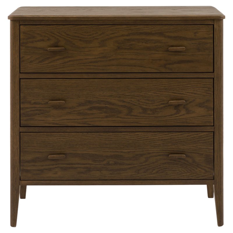 Camden Walnut 3 Drawer Chest Camden Walnut 3 Drawer Chest