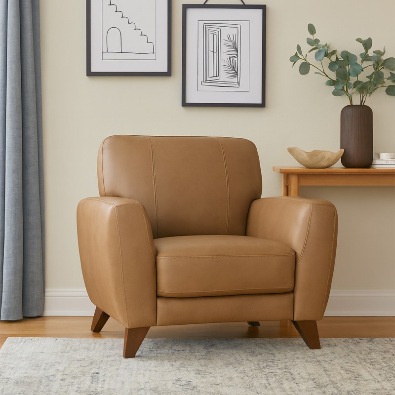 Bakerville Leather Armchair Bakerville Leather Armchair