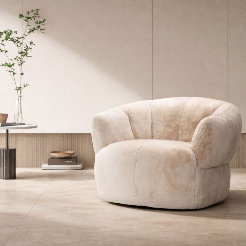 Erica Fabric Swivel Chair Erica Fabric Swivel Chair