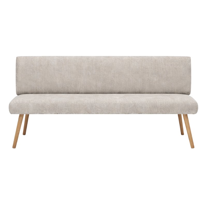 Barry Small Bench with Oak Leg Barry Small Bench with Oak Leg