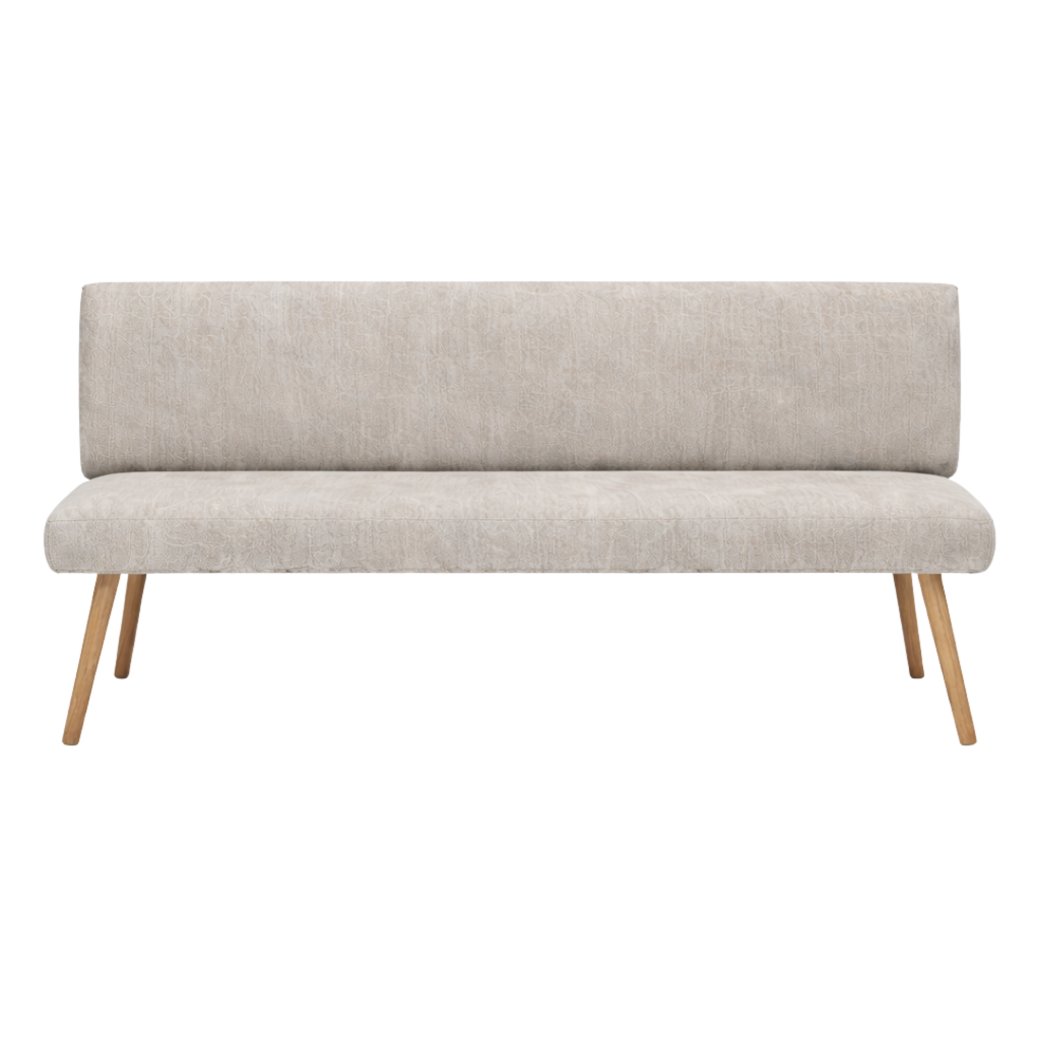 Barry Medium Bench with Oak Leg Barry Medium Bench with Oak Leg