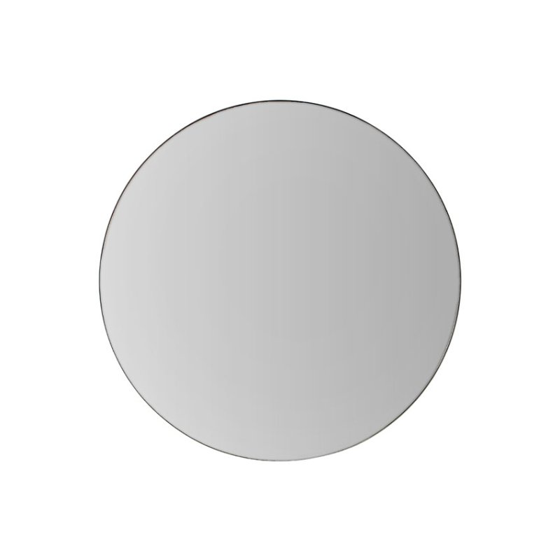 Hayle Black Round Mirror Hayle Black Round Mirror
