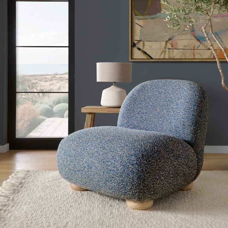 Vogue Williams Kinsale Pebble Accent Chair Vogue Williams Kinsale Pebble Accent Chair