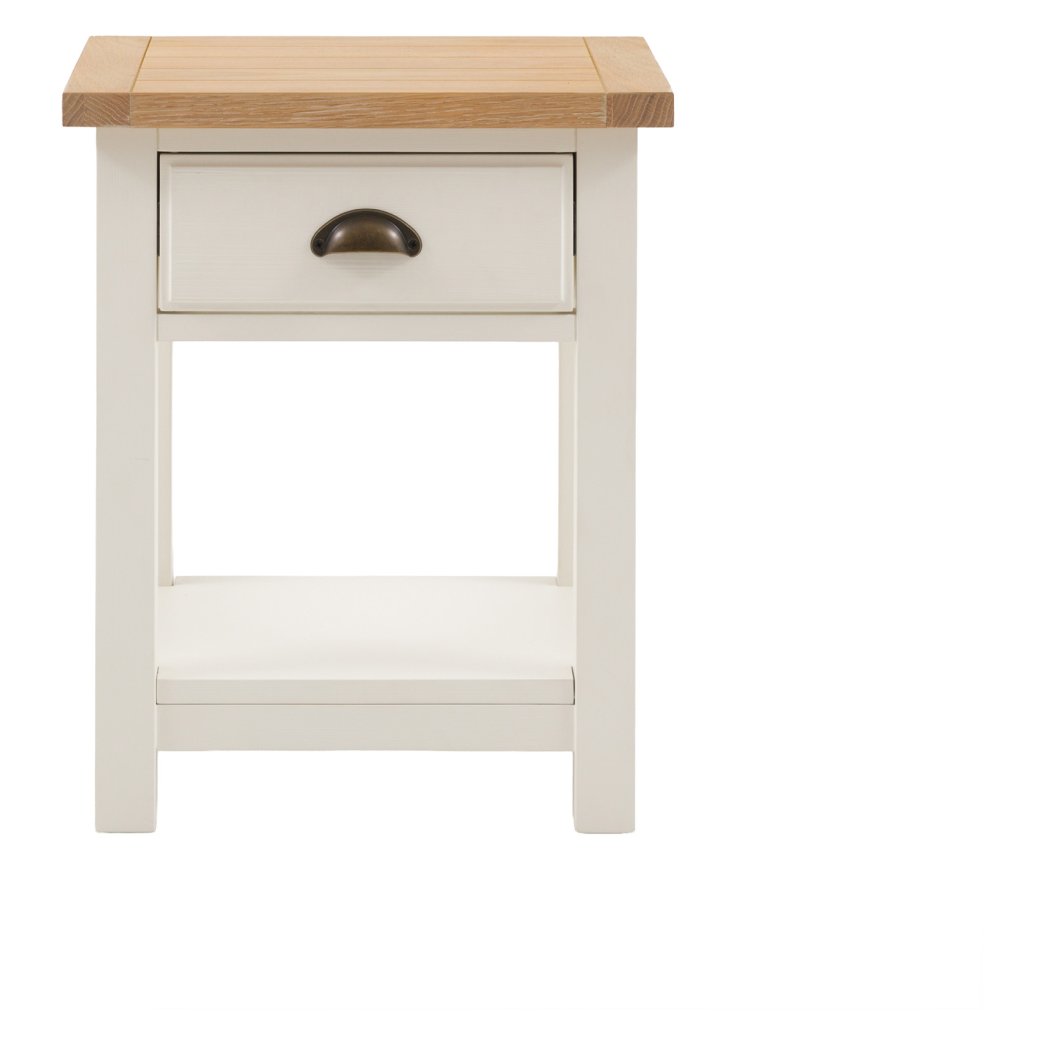 Gallery Direct Eton Bedside Drawer - White Gallery Direct Eton Bedside Drawer - White