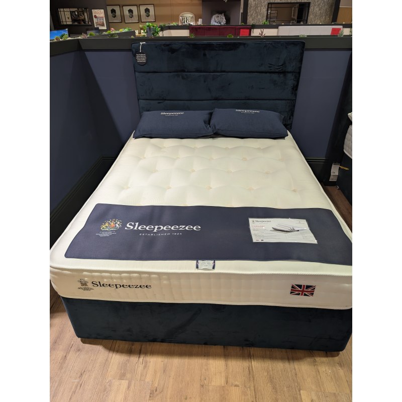 Sleepeezee, Carnaby 1400 Divan Set inc. Lavender Headboard Sleepeezee, Carnaby 1400 Divan Set inc. Lavender Headboard