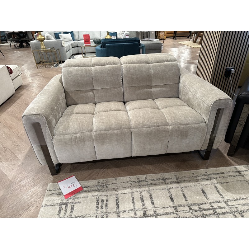 Viviana 2 seater Sofa with Power Recliners and Power Adjustable Headrests in Fabric Viviana 2 seater Sofa with Power Recliners and Power Adjustable Headrests in Fabric
