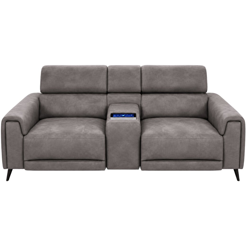 Carlo 3 Seater Power Recliner Sofa with Speakers & Power Headrests Carlo 3 Seater Power Recliner Sofa with Speakers & Power Headrests