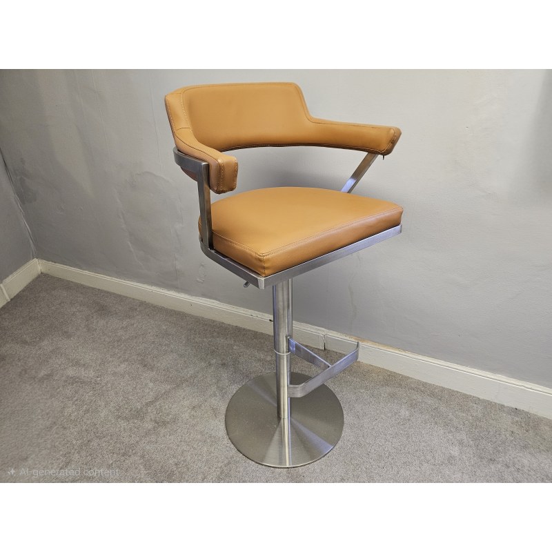 FIRENZA Bar Stool Caramel FIRENZA Bar Stool Caramel