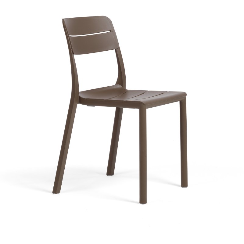 Nardi Cassia Outdoor Armless Chair- Tabacco Nardi Cassia Outdoor Armless Chair- Tabacco