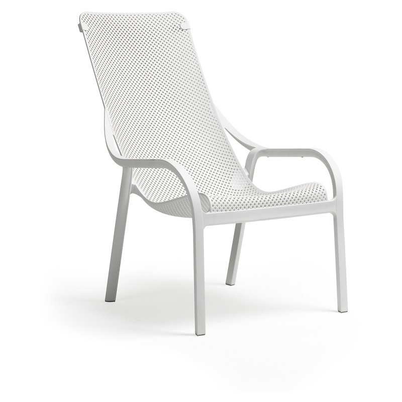 Nardi Net White Lounge Chair Nardi Net White Lounge Chair