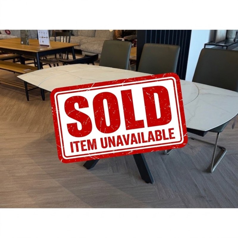 Giza Dining Table 130cm Swivel Matt Marble White Giza Dining Table 130cm Swivel Matt Marble White