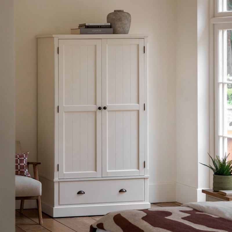 Gallery Direct Eton Wardrobe- White Gallery Direct Eton Wardrobe- White
