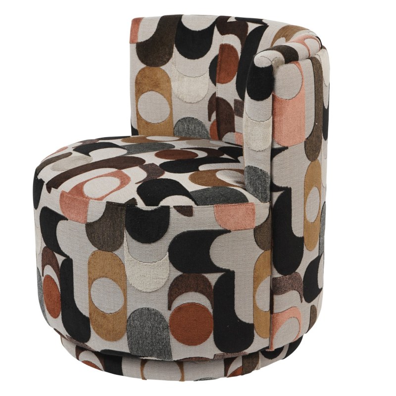 Portico Velvet Swivel Chair Portico Velvet Swivel Chair