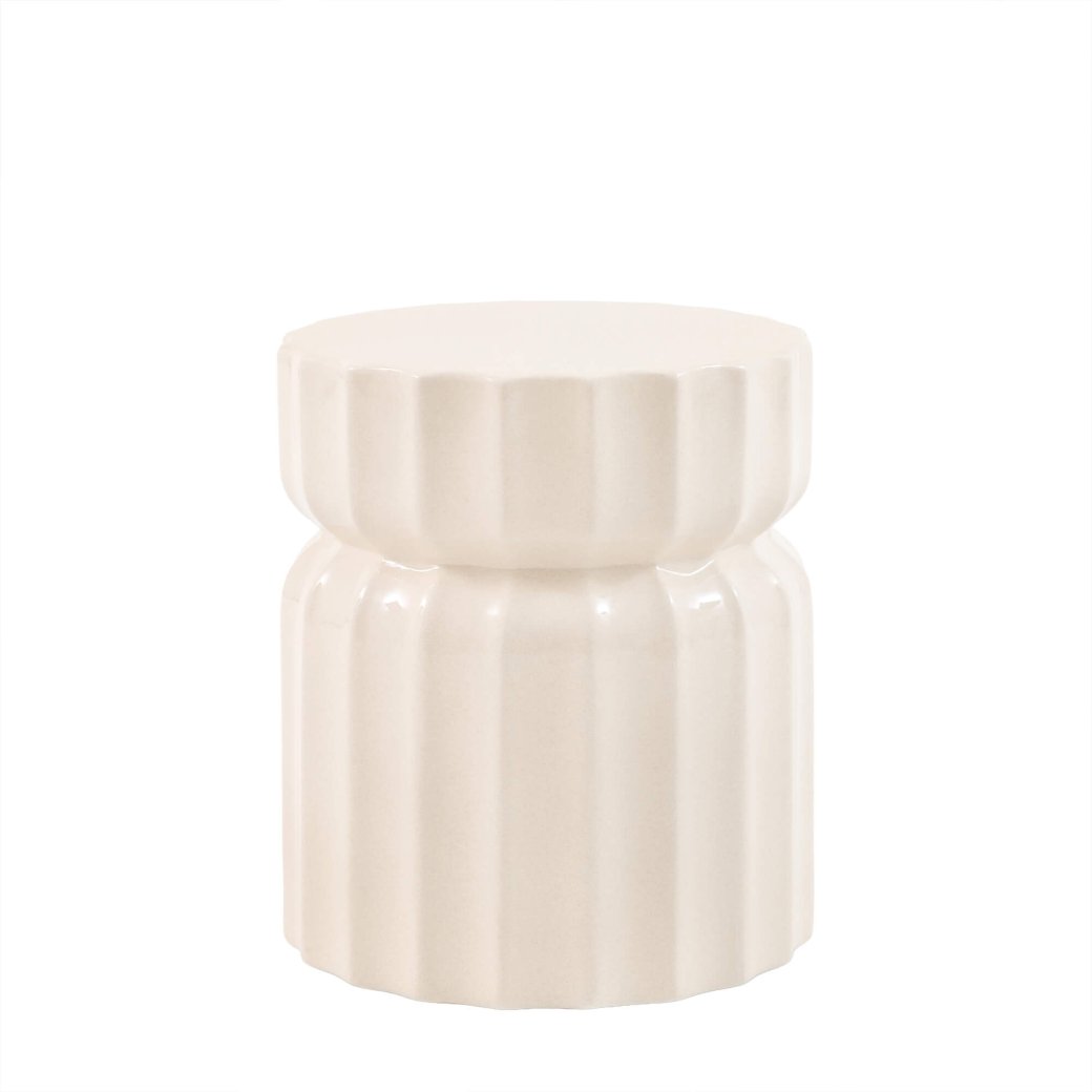 Gallery Direct Cirella Cream Side Table Gallery Direct Cirella Cream Side Table