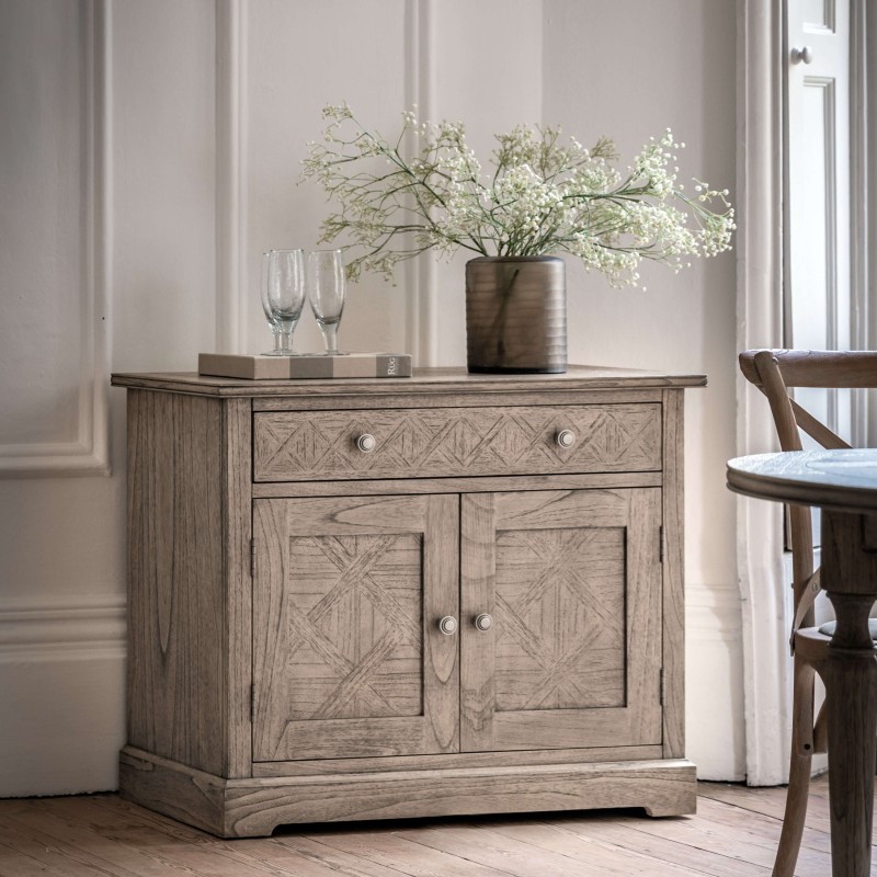 Gallery Direct Rustique 2 Door 1 Drawer Sideboard Gallery Direct Rustique 2 Door 1 Drawer Sideboard