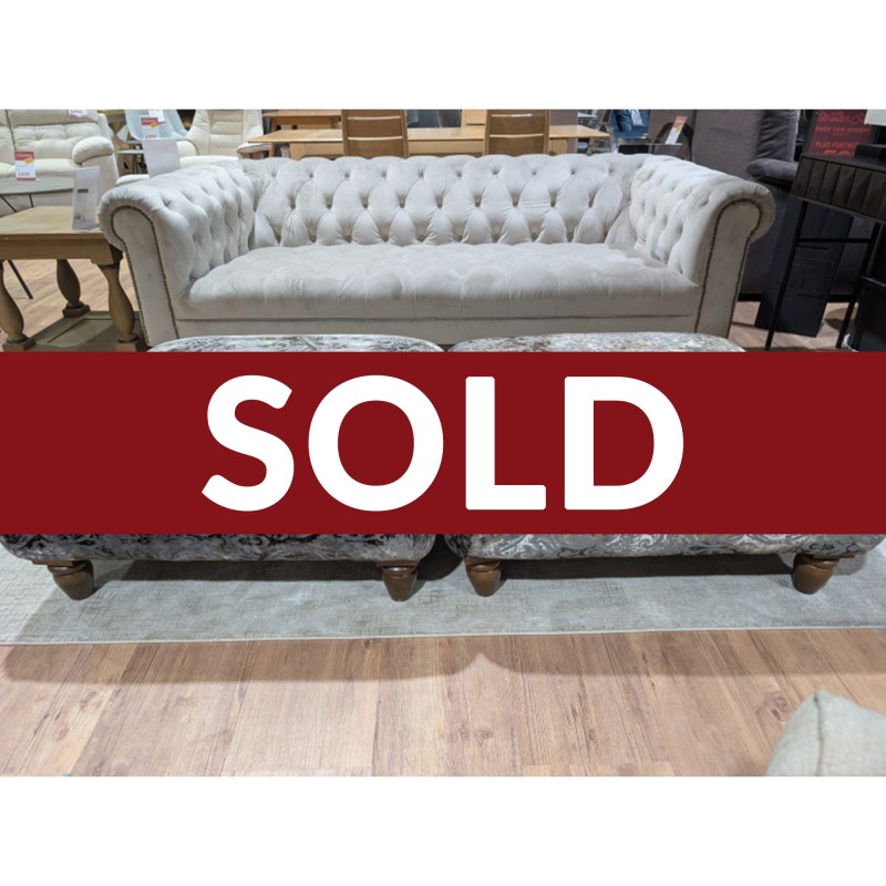 Somerset, Maxi Sofa with 2 x Artisan Footstools Somerset, Maxi Sofa with 2 x Artisan Footstools
