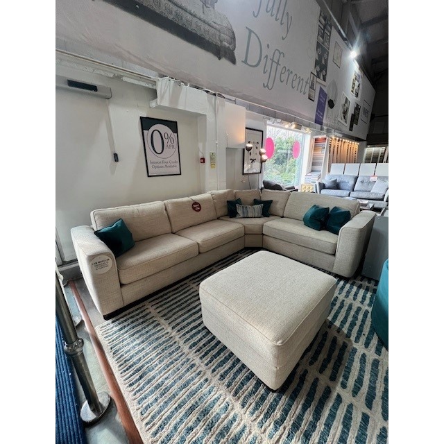 Alice Corner Group & Large Storage Footstool Alice Corner Group & Large Storage Footstool