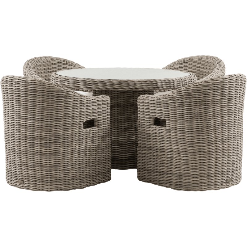 Ragusa Dining Set, 4 Seater Ragusa Dining Set, 4 Seater