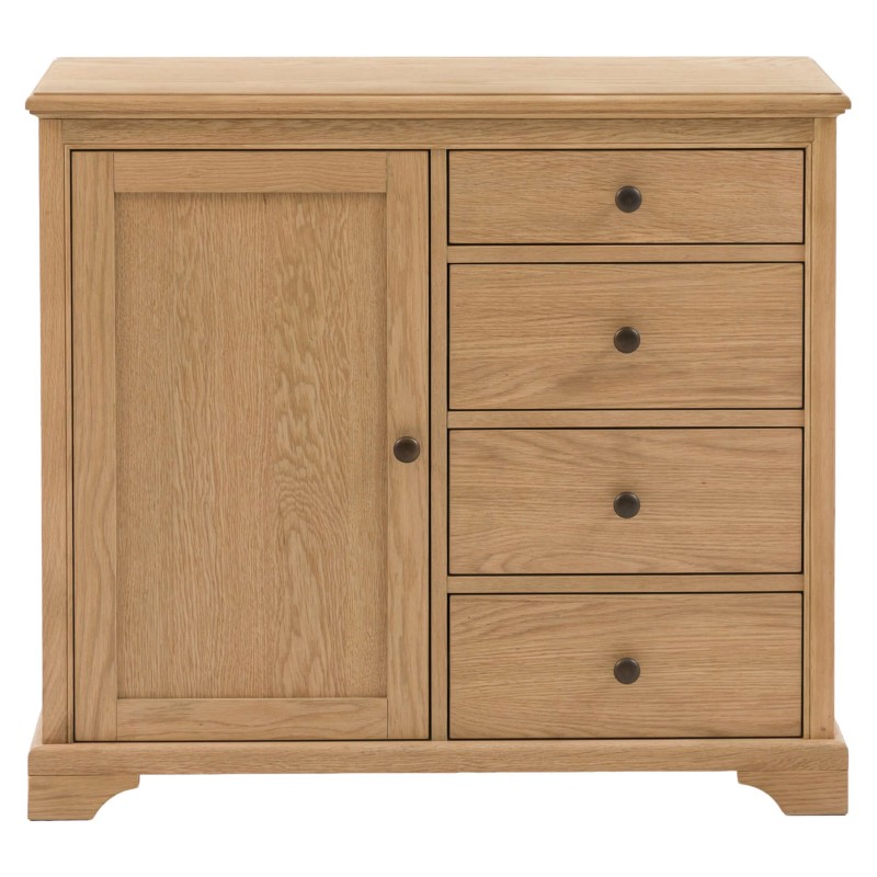 Gallery Direct Malvern 1 Door 4 Drawer Sideboard Gallery Direct Malvern 1 Door 4 Drawer Sideboard