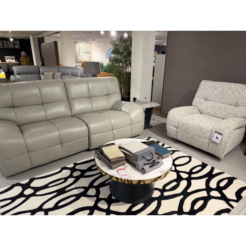 AMARA 3 SEATER POWER SOFA & SWIVEL POWER ARMCHAIR AMARA 3 SEATER POWER SOFA & SWIVEL POWER ARMCHAIR