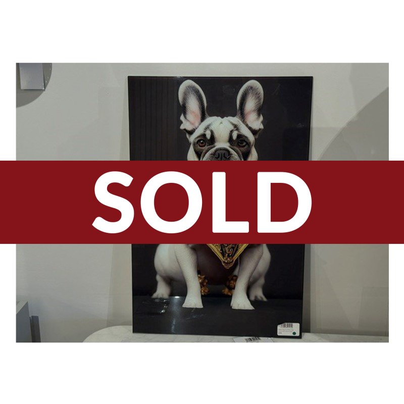 Glass Picture Noble Dog Glass Picture Noble Dog