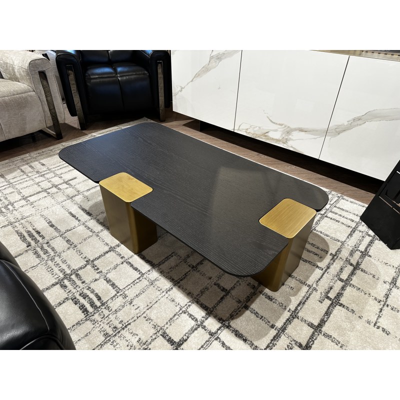 Harrington Coffee Table in Wood and Metal Harrington Coffee Table in Wood and Metal