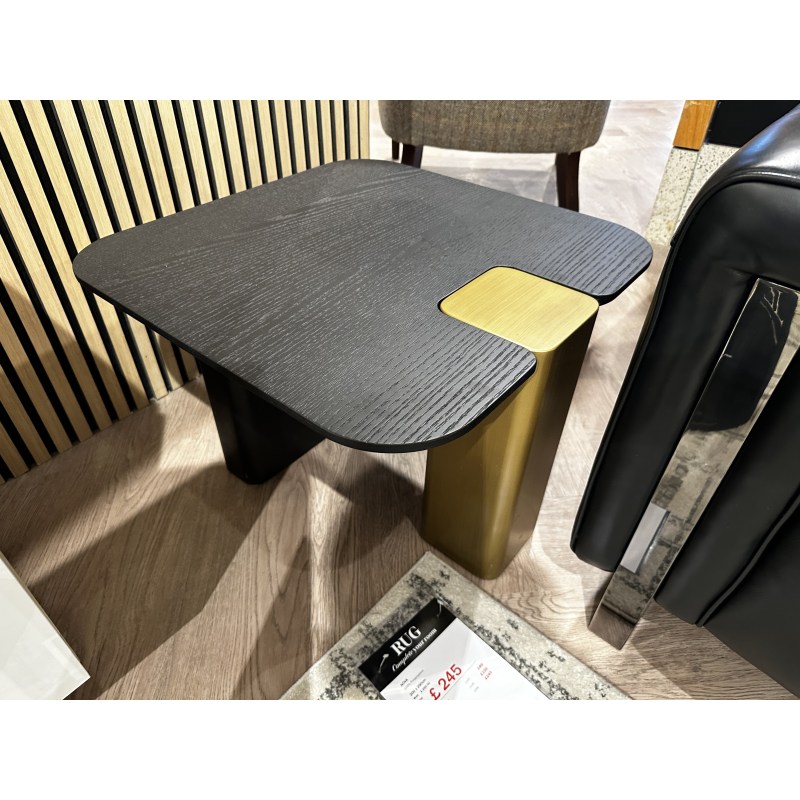 Harrington Side Table in Wood and Metal Harrington Side Table in Wood and Metal