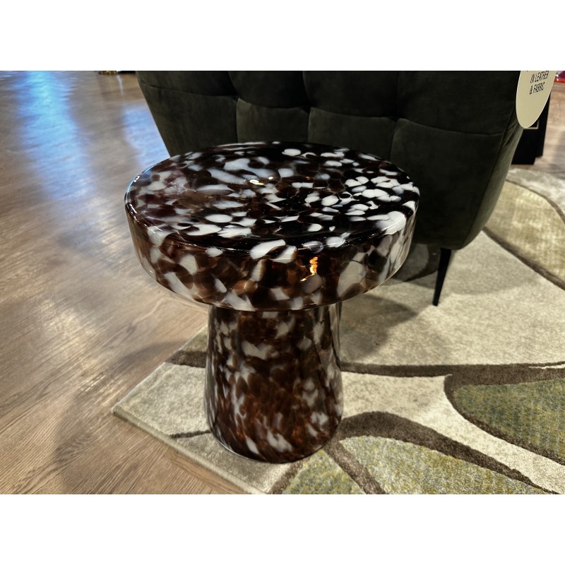 Murano Side Table in Glass Murano Side Table in Glass