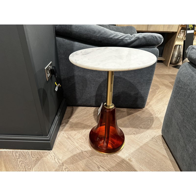 Bilbao Side Table in Orange Bilbao Side Table in Orange