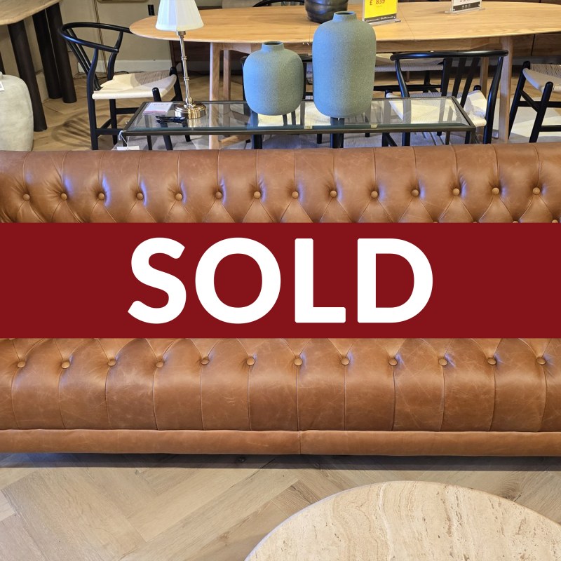 Dalton Sofa in Antique Brown Leather Dalton Sofa in Antique Brown Leather