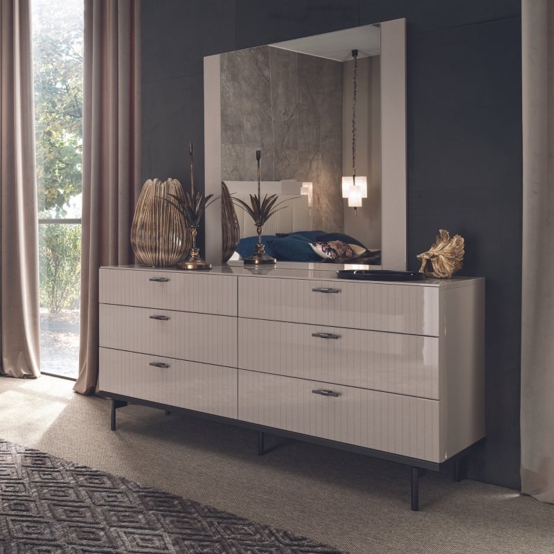 ALF ITALIA CYNDIA 6 DRAWER DRESSER ALF ITALIA CYNDIA 6 DRAWER DRESSER