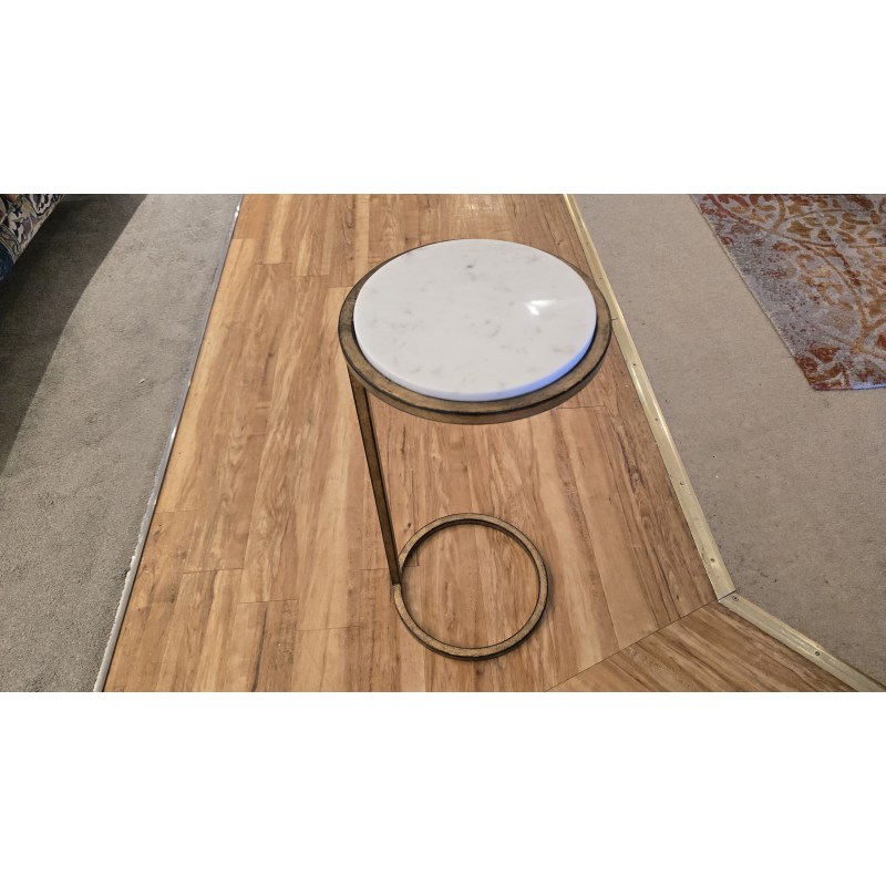 Iota Accent Table White Banswara Marble Iota Accent Table White Banswara Marble