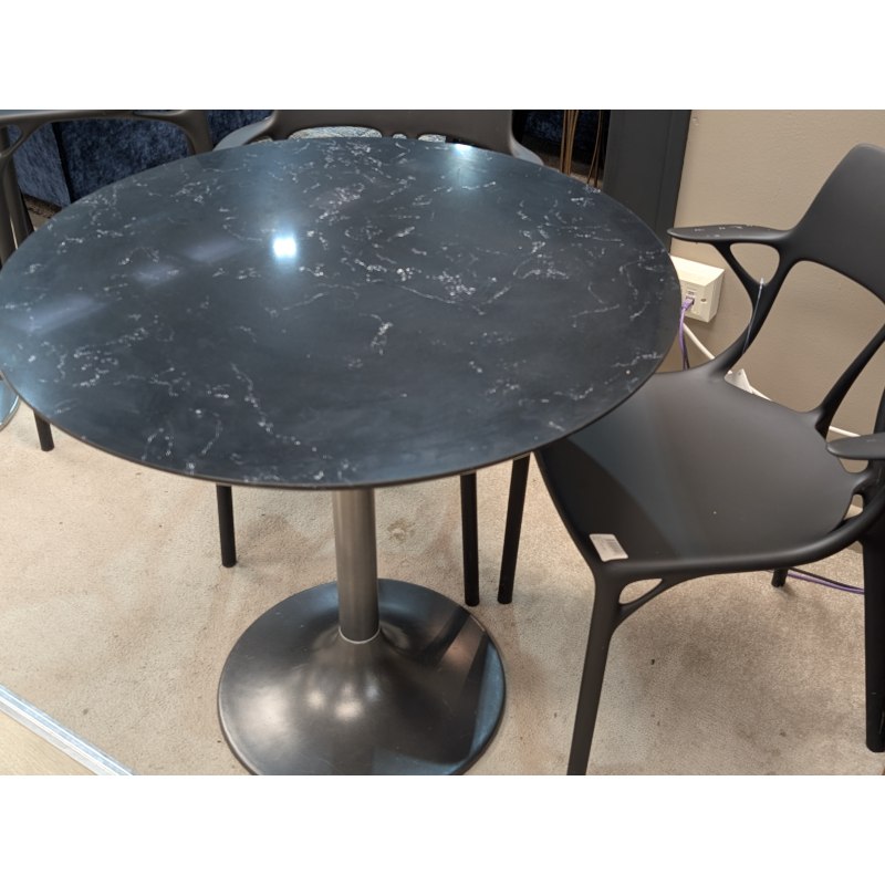 HND, Genoa Table with 2 x AI Kartell Chairs HND, Genoa Table with 2 x AI Kartell Chairs