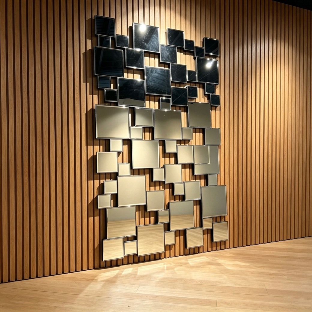 Pixels Mirror -141x85cm - (2 Available) Pixels Mirror -141x85cm - (2 Available)