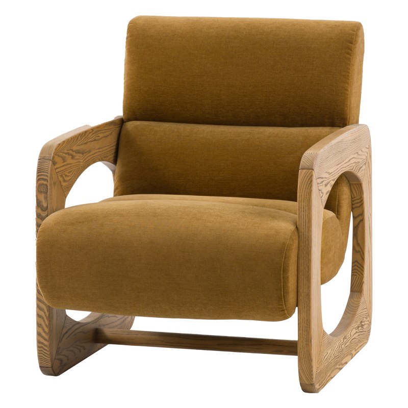 Gallery Direct Marco Armchair- Golden Gallery Direct Marco Armchair- Golden