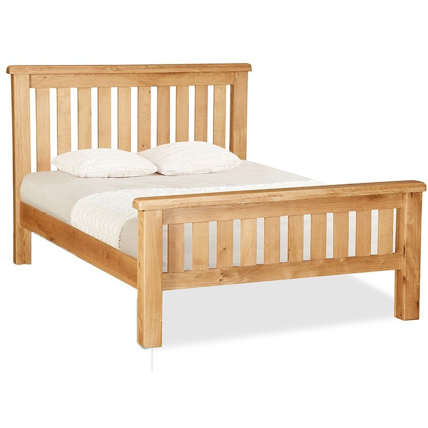 Fairfax Bedroom Oak Double Slatted Bedframe Fairfax Bedroom Oak Double Slatted Bedframe