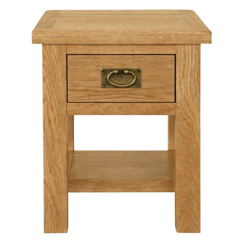 Fairfax Compact Oak Lamp Table Fairfax Compact Oak Lamp Table