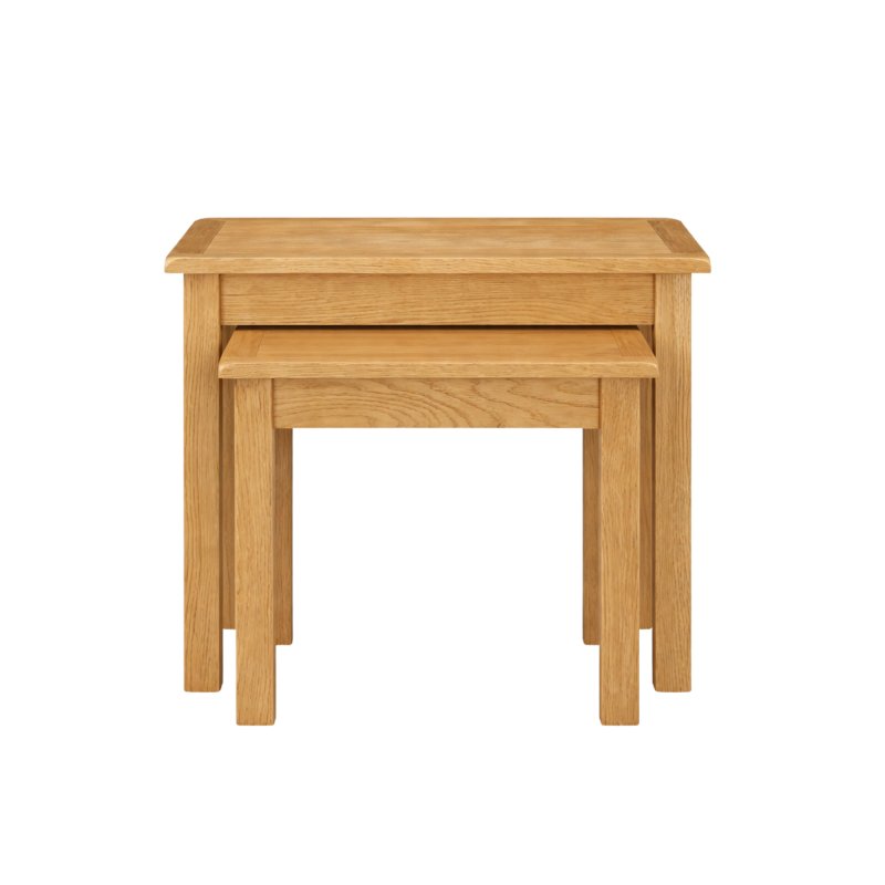 Fairfax Compact Oak Nest of Tables Fairfax Compact Oak Nest of Tables