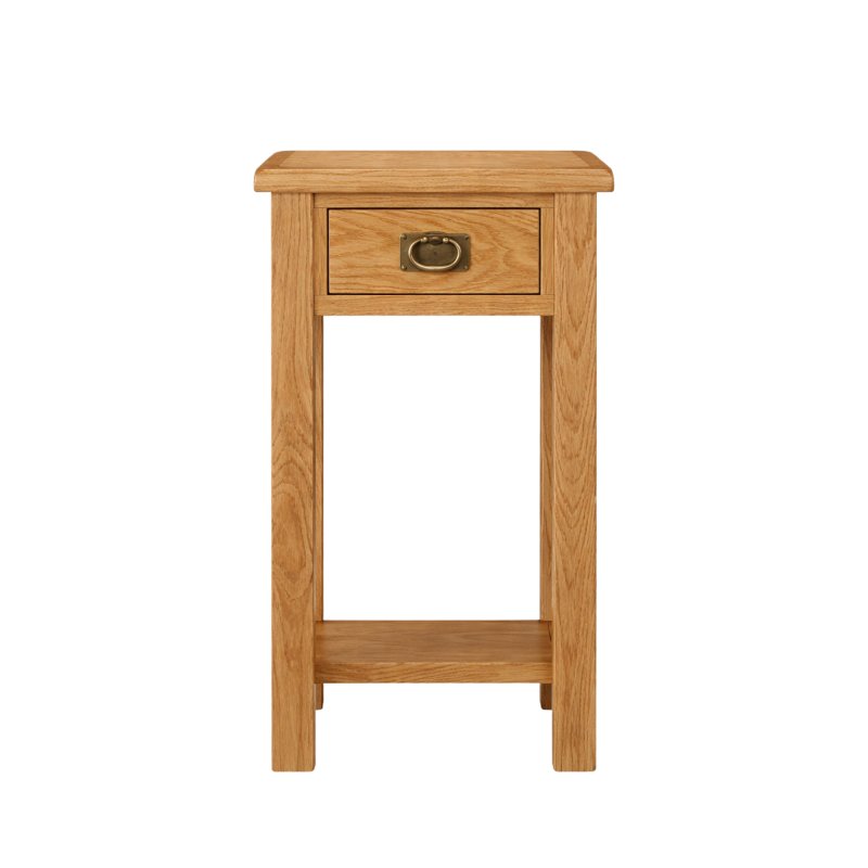 Fairfax Compact Oak Telephone Table Fairfax Compact Oak Telephone Table