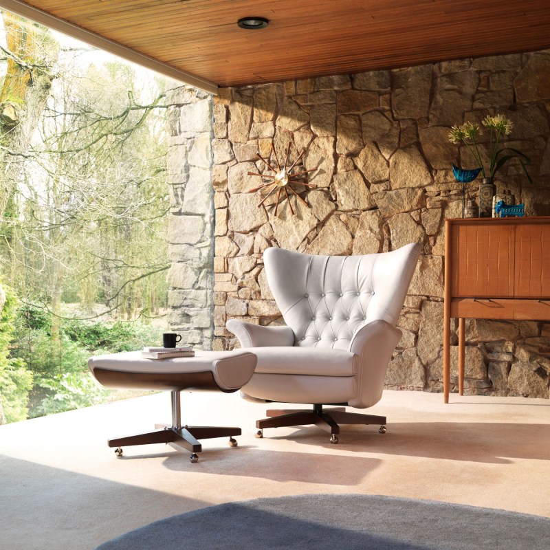 The Sixty Two Swivel Chair & Footstool The Sixty Two Swivel Chair & Footstool