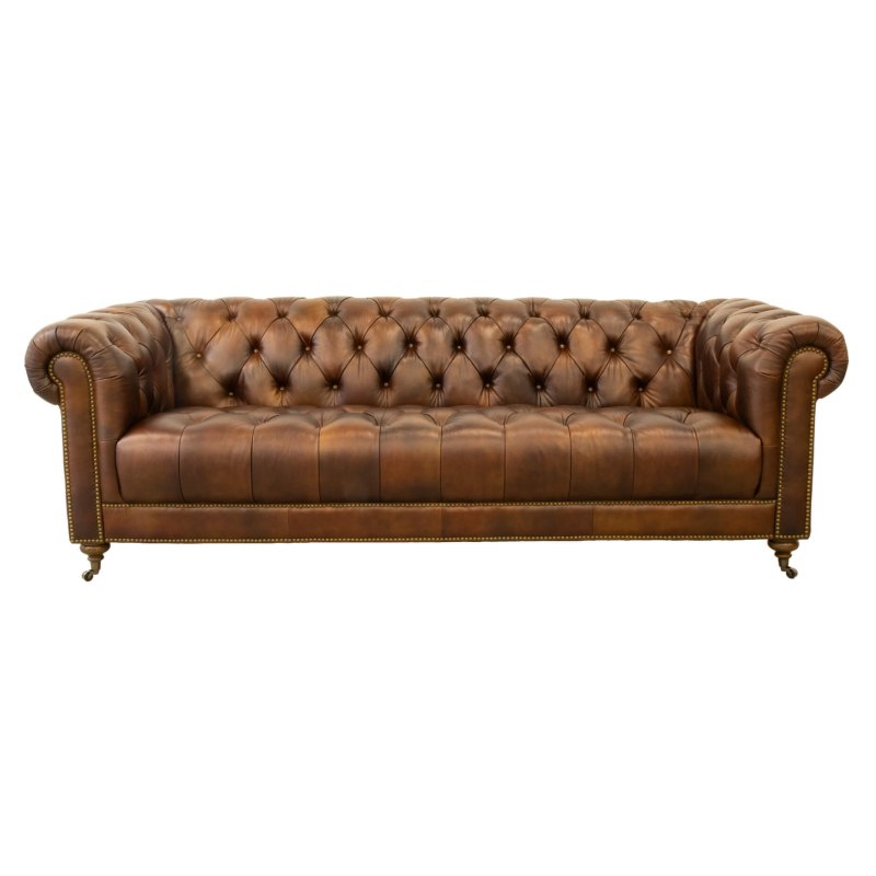 Highbury 4 Seater Sofa Leather QS Highbury 4 Seater Sofa Leather QS