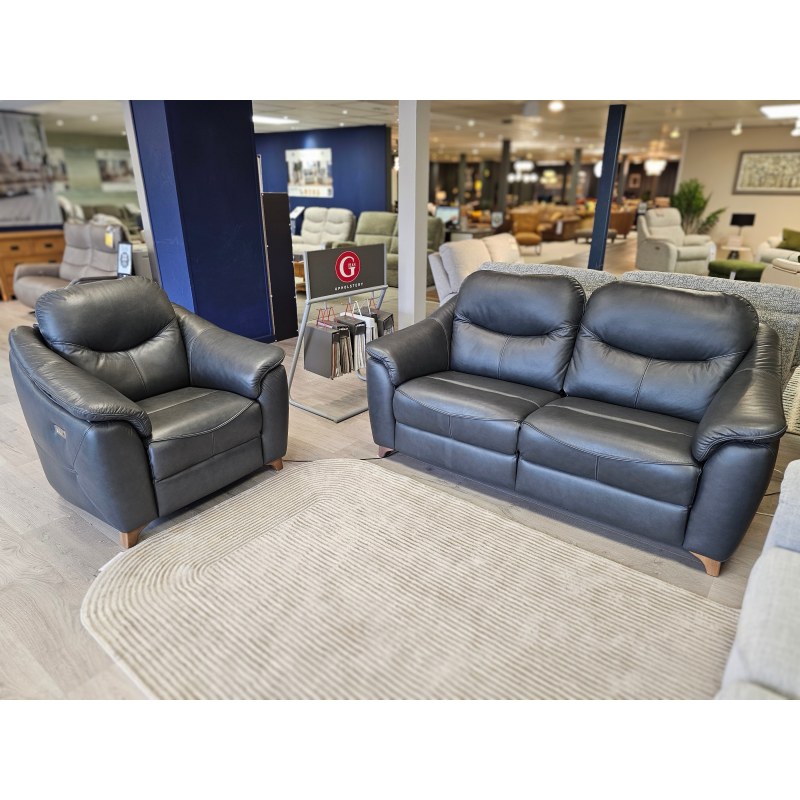 G-Plan Jackson 3 Seater Sofa & Power Recliner Chair G-Plan Jackson 3 Seater Sofa & Power Recliner Chair