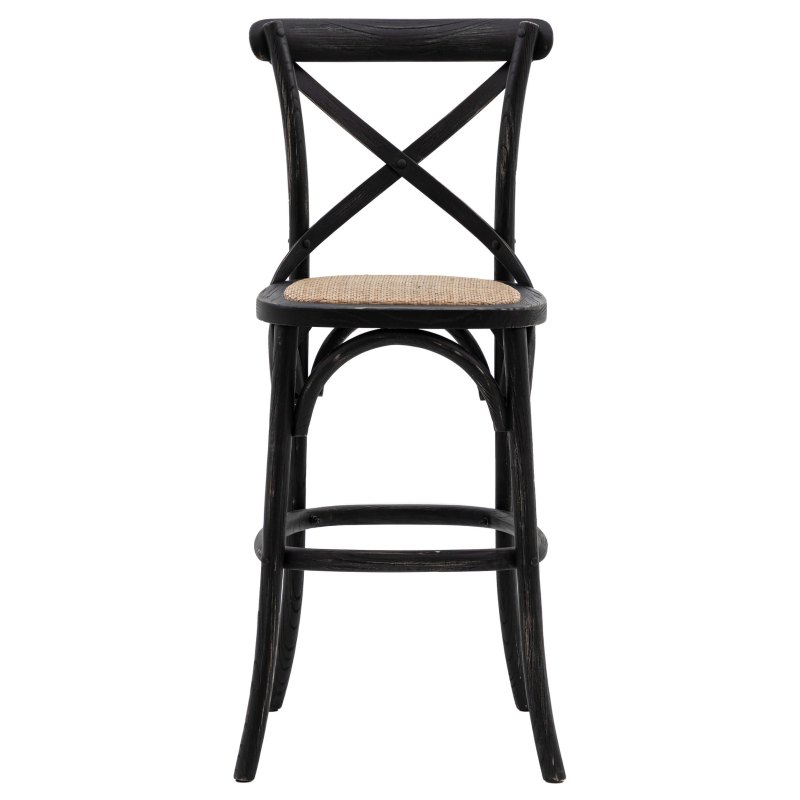 Gallery Direct Cafe Black Barstool Gallery Direct Cafe Black Barstool