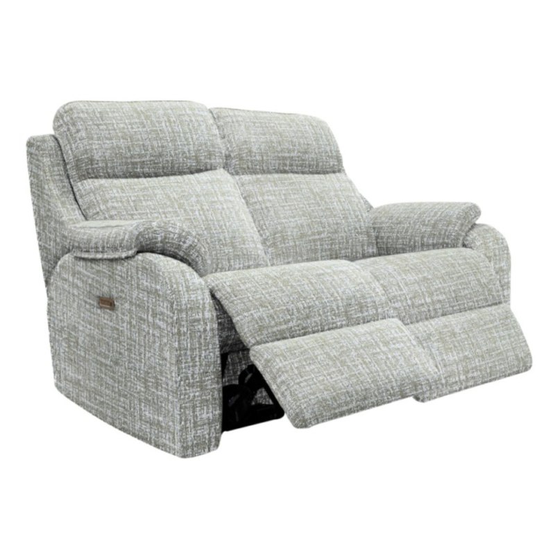 G Plan Kingsbury 2 Seater Power Recliner Sofa with Headrest and Lumbar QS G Plan Kingsbury 2 Seater Power Recliner Sofa with Headrest and Lumbar QS