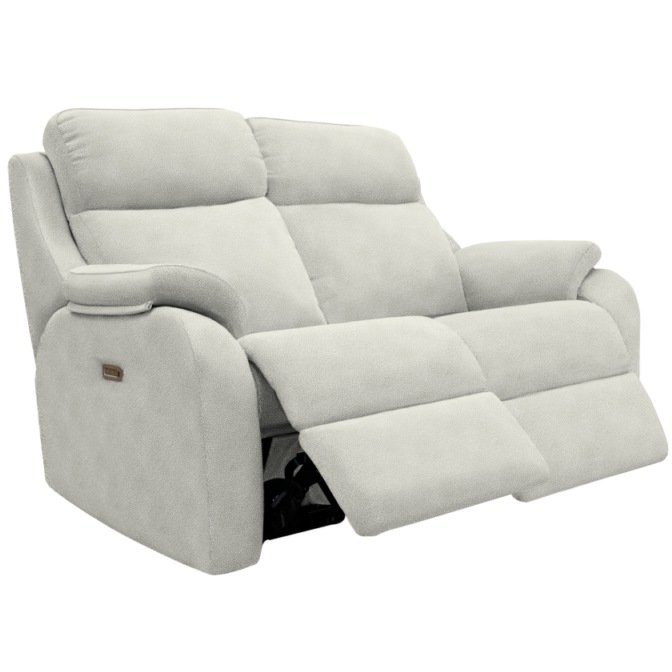 G Plan Kingsbury 2 Seater Power Recliner Sofa with Headrest and Lumbar QS G Plan Kingsbury 2 Seater Power Recliner Sofa with Headrest and Lumbar QS