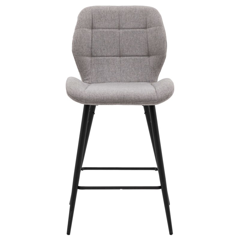 Gallery Direct Manford Barstool, Grey Gallery Direct Manford Barstool, Grey