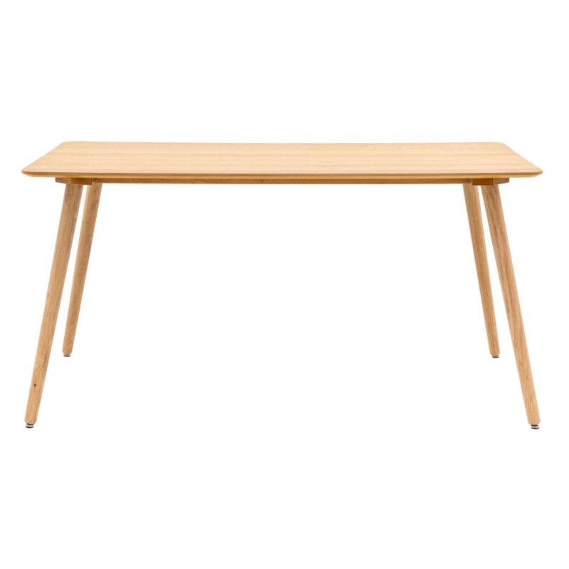 Hatfield 150cm Dining Table & 4 Dining Chairs Natural Hatfield 150cm Dining Table & 4 Dining Chairs Natural