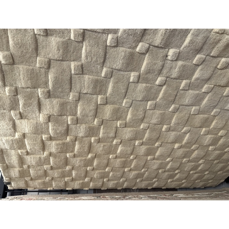 BASKETWEAVE 3D 120X170CM- NEW IVORY RUG BASKETWEAVE 3D 120X170CM- NEW IVORY RUG