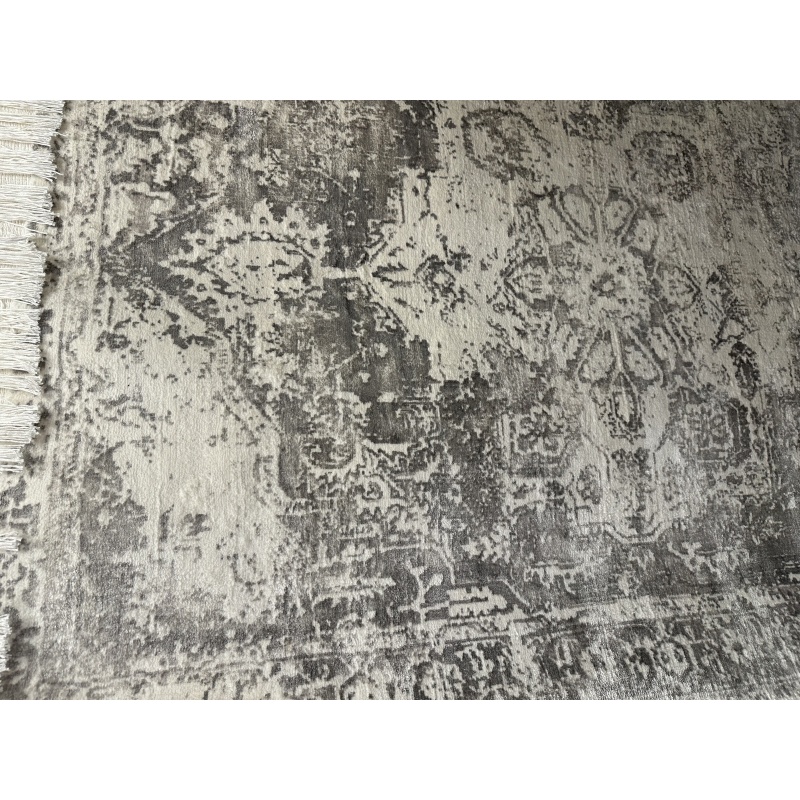 VINTAGE FRINGE- MOCHA OYSTER 120X170CM RUG VINTAGE FRINGE- MOCHA OYSTER 120X170CM RUG